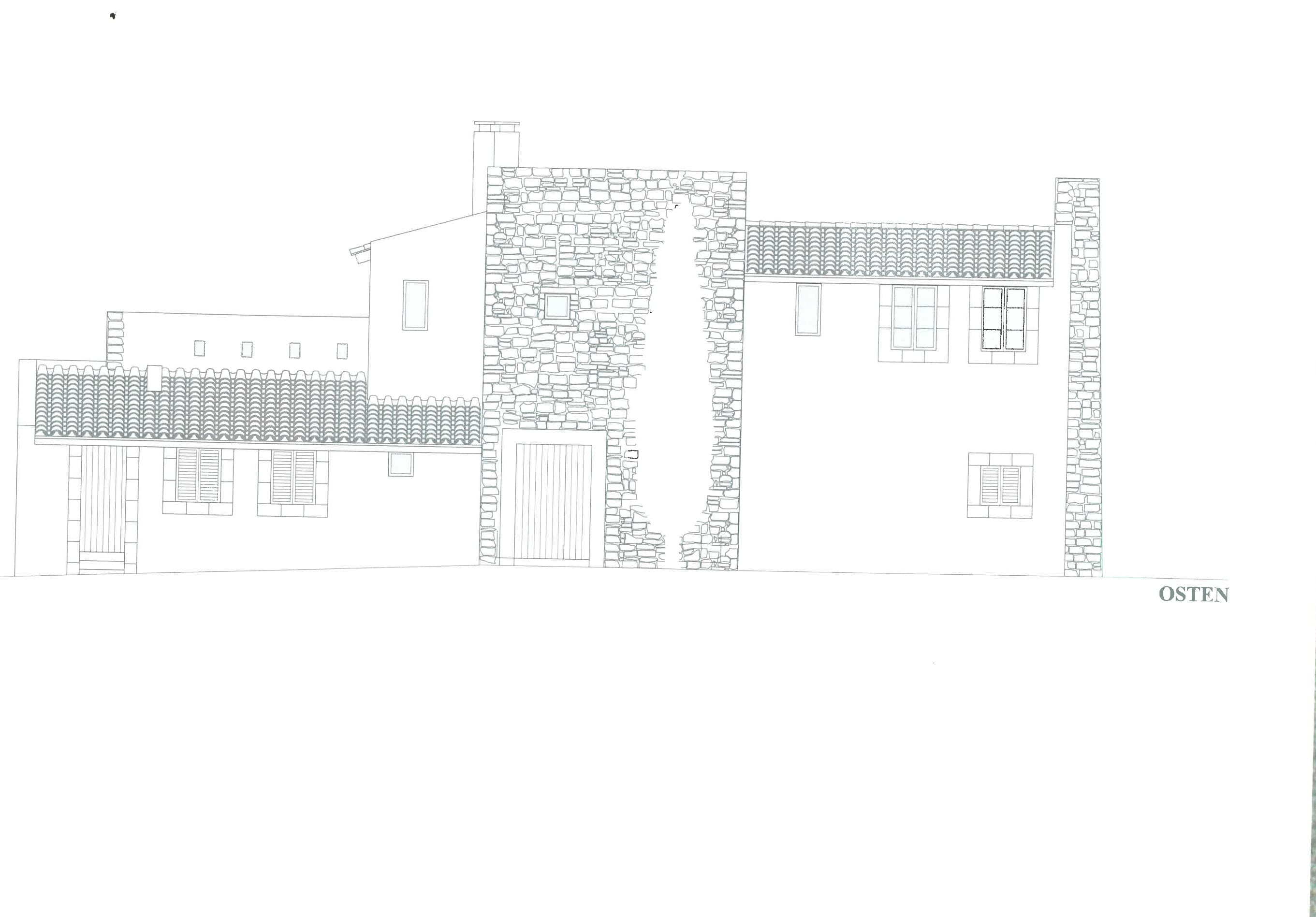 Historic Elevation 3 for Property II