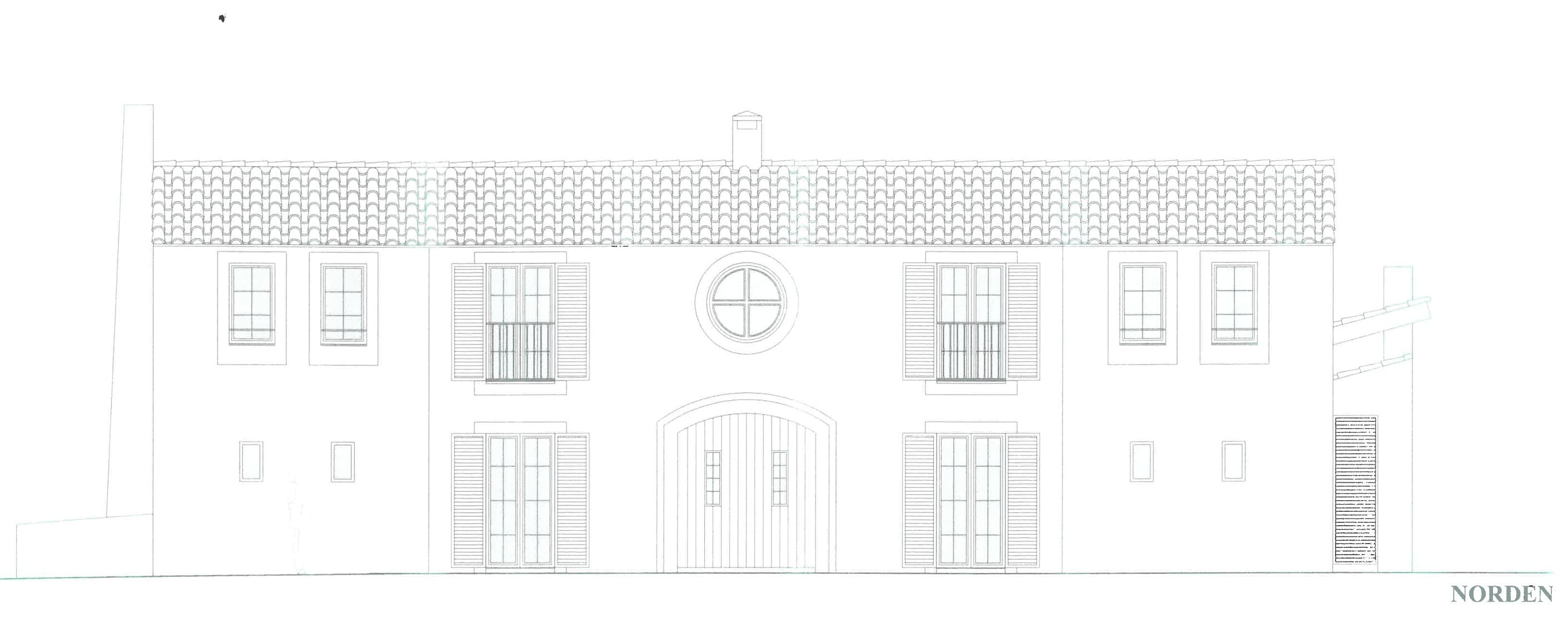 Historic Principal elevation 1 for Property III