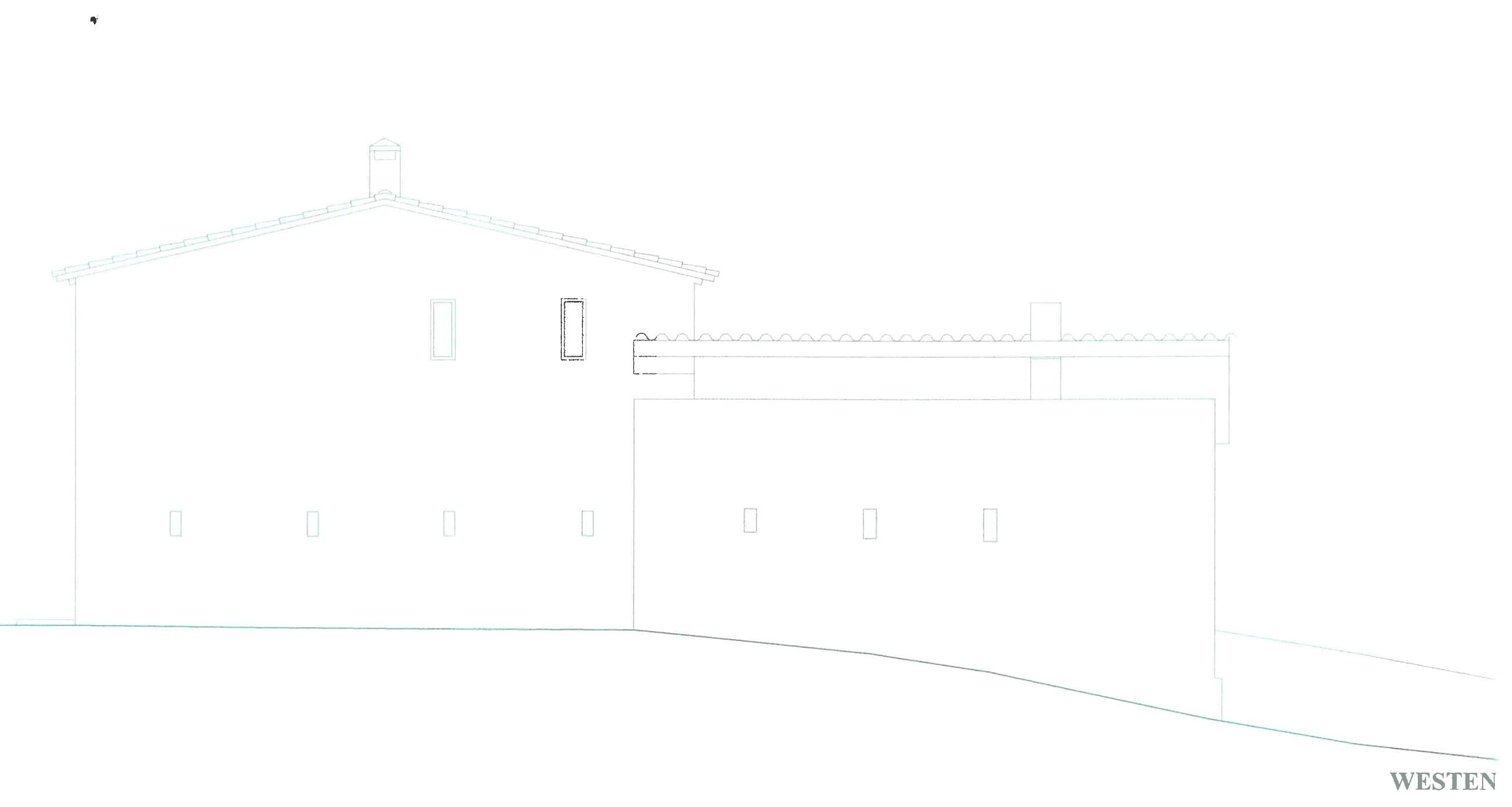 Historic Principal elevation 3 for Property III
