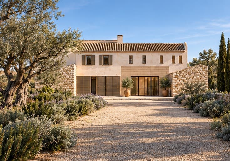 The Courtyard Estate — arrival and main house
